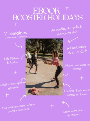 E-book "Holiday" - 2 semaines pour bouger pendant les vacances